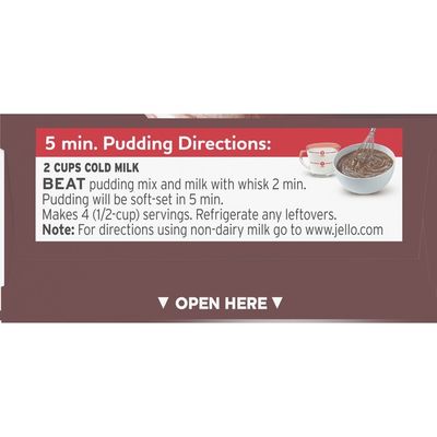 Jell-O Chocolate Instant Pudding & Pie Filling Mix