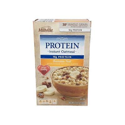 Millville Banana Nut Instant Oatmeal