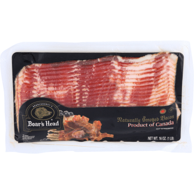 Boar's Head Naturally Smoked Sliced Bacon