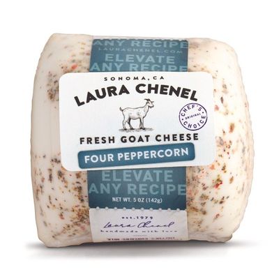 Laura Chenel's Chèvre Four Peppercorn Fresh Goat Cheese Chabis
