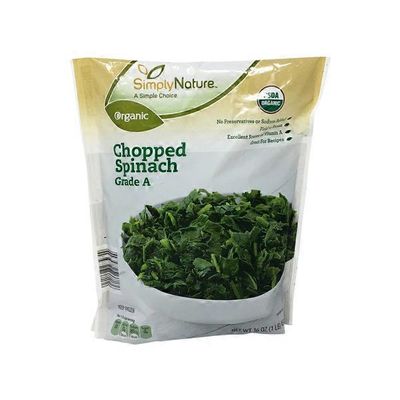 Simply Nature Organic Chopped Spinach