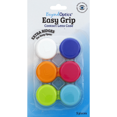 Beyond Optics Contact Lens Case, Easy Grip