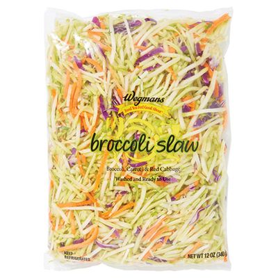 Wegmans Food You Feel Good About Cleaned and Cut Broccoli Slaw