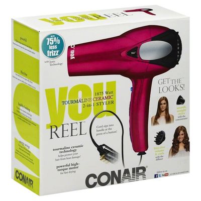 Conair Styler, 2-in-1, Tourmaline Ceramic, 1875 Watt