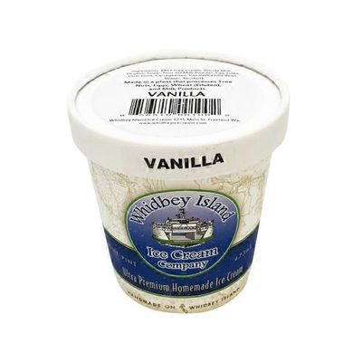 Whidbey Island Ice Cream Vanilla Ice Cream