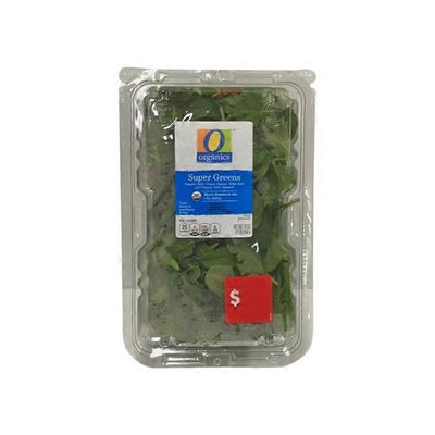 O Organics Super Greens Blend A Blend Of Organic Spinach, Organic Chard, & Organic Kale