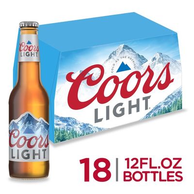 Coors Light Beer, Lager Beer