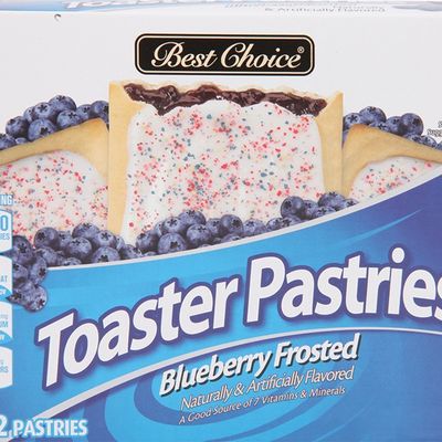 Best Choice Frosted Blueberry Toaster Pastries