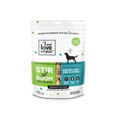 I and Love and You Stir & Boom - Raw Raw Lamb Boom Ba