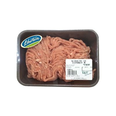 * Raw Lean Ground Pork