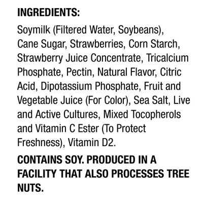 Silk Strawberry Dairy-Free Yogurt Alternative