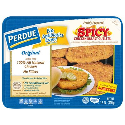 Perdue Spicy Breaded Chicken Cutlet