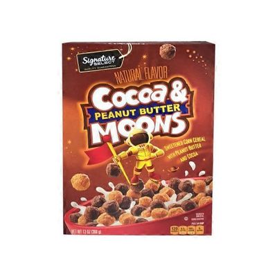 Ss Cocoa & Peanut Butter Moons Cereal