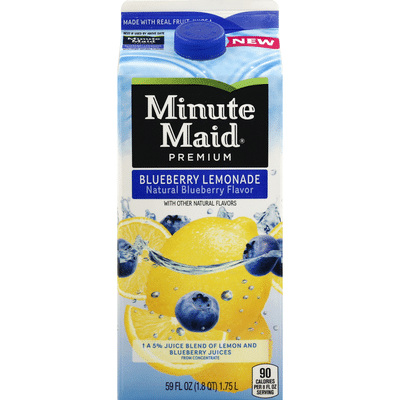 Minute Maid Premium Blueberry Lemonade, Fruit Drink