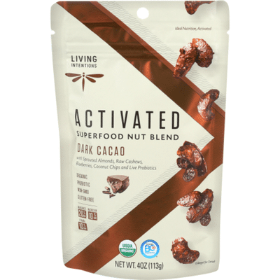 Living Intentions Superfood Nut Blend, Activated, Dark Cacao
