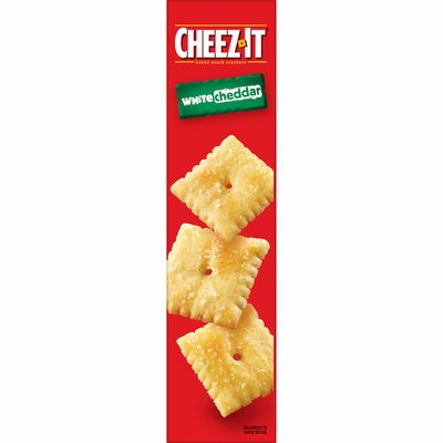 Cheez-It Cheese Crackers, Baked Snack Crackers, Office and Kids Snacks, White Cheddar