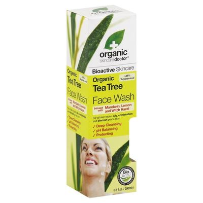 dr tea tree face wash