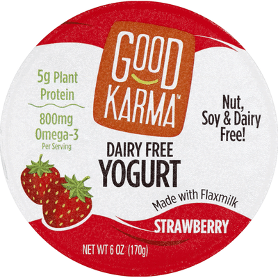 Good Karma Yogurt, Dairy Free, Strawberry