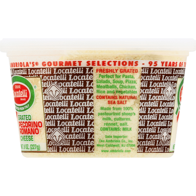 Anco Locatelli Grated Cheese, Pecorino Romano