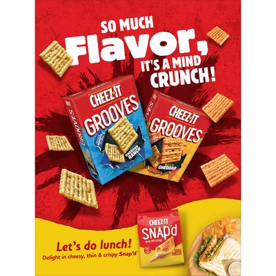 Cheez-It Snack Mix, Lunch Snacks, Office and Kids Snacks, Classic
