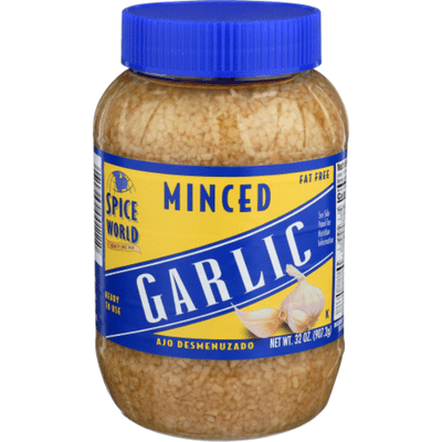 Spice World Garlic, Minced