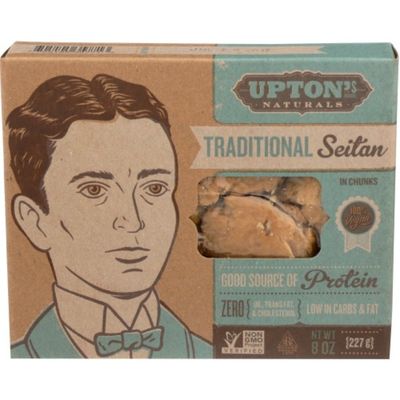 Upton's Naturals Seitan, in Chunks, Traditional