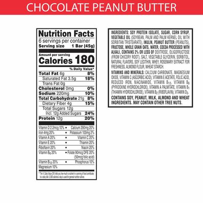 Kellogg's Special K Protein Bars, Meal Replacement, Protein Snacks, Chocolate Peanut Butter