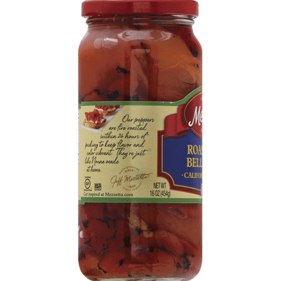 Mezzetta Roasted Red Peppers, California Fresh Pack, Mild