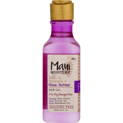 maui moisture shea butter raw oil