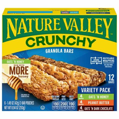 Nature Valley Granola Bars Variety Pack, 12 Count