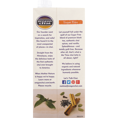 Oregon Cafe Sugar Free Chai Concentrate
