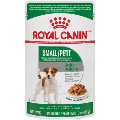 Royal Canin Size Health Nutrition Small Adult Chunks In Gravy Wet Royal Canin Size Health Nutrition Small Adult Chunks In Gravy Wet Dog Food 3 Oz Delivery Or Pickup Near Me Instacart