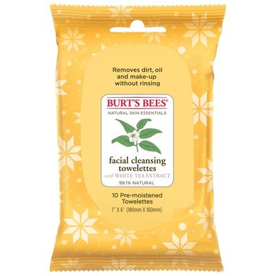 Burt's Bees Facial Cleansing Towelettes Display