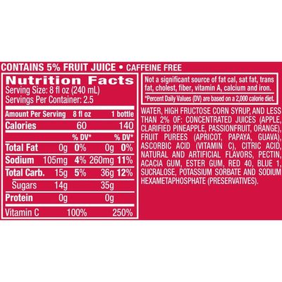 Hawaiian Punch Fruit Juicy Red Juice Drink