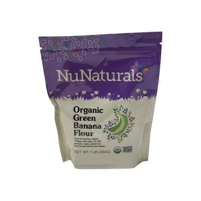 NuNaturals Gluten-Free Vegan Organic Green Banana Flour