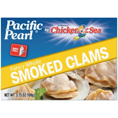 Pacific Pearl Smoked EZ Open Clams