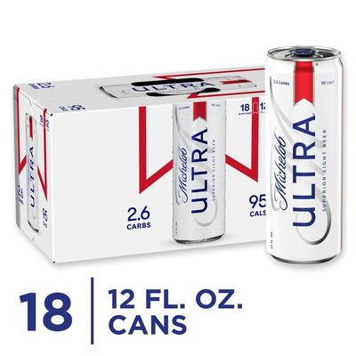 Michelob ULTRA Light Beer Cans