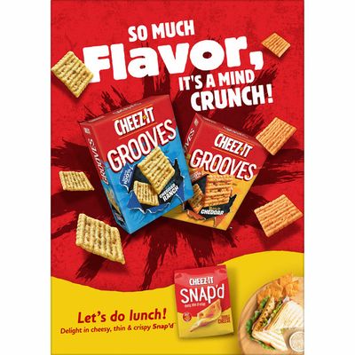 Cheez-It Cheese Crackers, Baked Snack Crackers, Office and Kids Snacks, Original