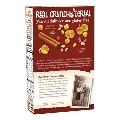 Nature's Path Sunrise Crunchy Cinnamon Cereal
