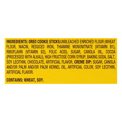 Nabisco Handi-Snacks Oreo Cookie Sticks 'n Creme Dip