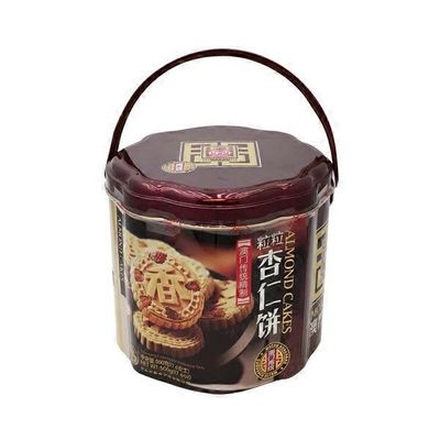 Macau HongHong Almond Cake in Tin Can