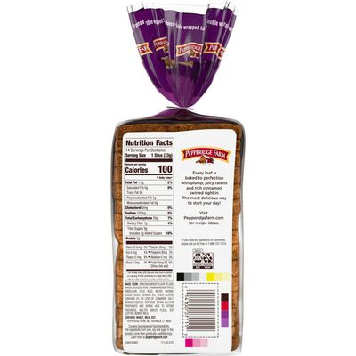 Pepperidge Farm Raisin Cinnamon Swirl Bread