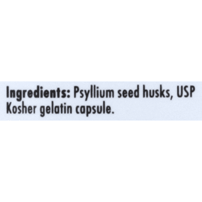 Yerba Prima Psyllium Husks Caps, Capsules