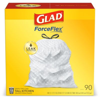 Glad Tall Kitchen Drawstring Trash Bags