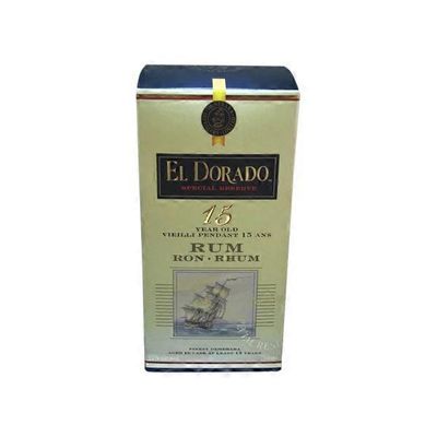 El Dorado 15 Year Old Rum Ron Rhum