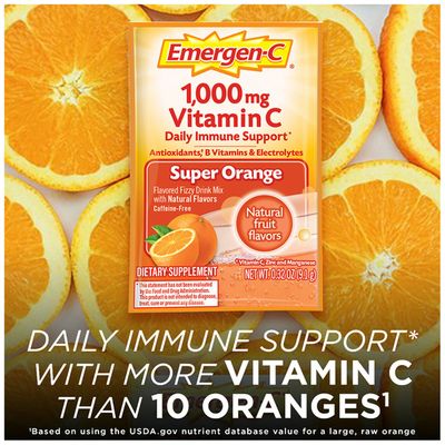 Emergen-C Super Orange Vitamin C Dietary Supplement Drink Mix