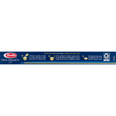 Barilla® Classic Blue Box Pasta Thick Spaghetti