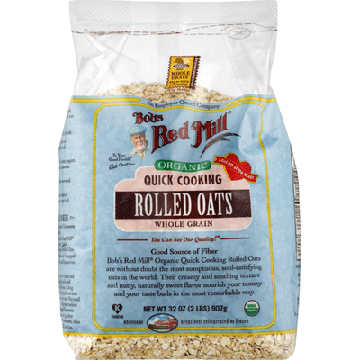 Bob's Red Mill Organic Quick Rolled