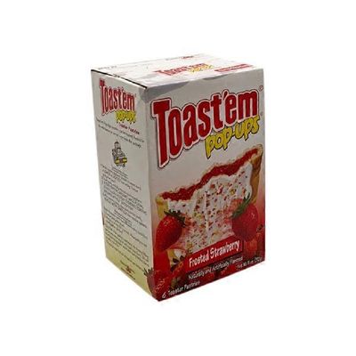Toast'Em Pop-Ups Toaster Pastries, Frosted Strawberry