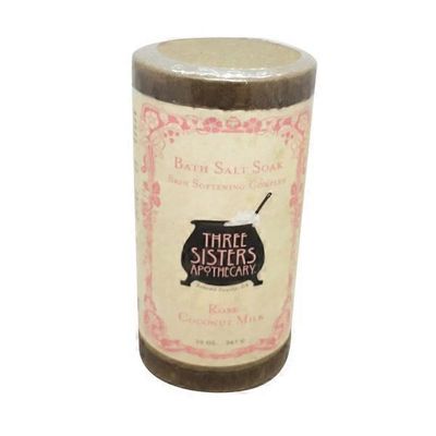 Three Sisters Apothecary Rose & Coconut Milk Bath Salt Soak